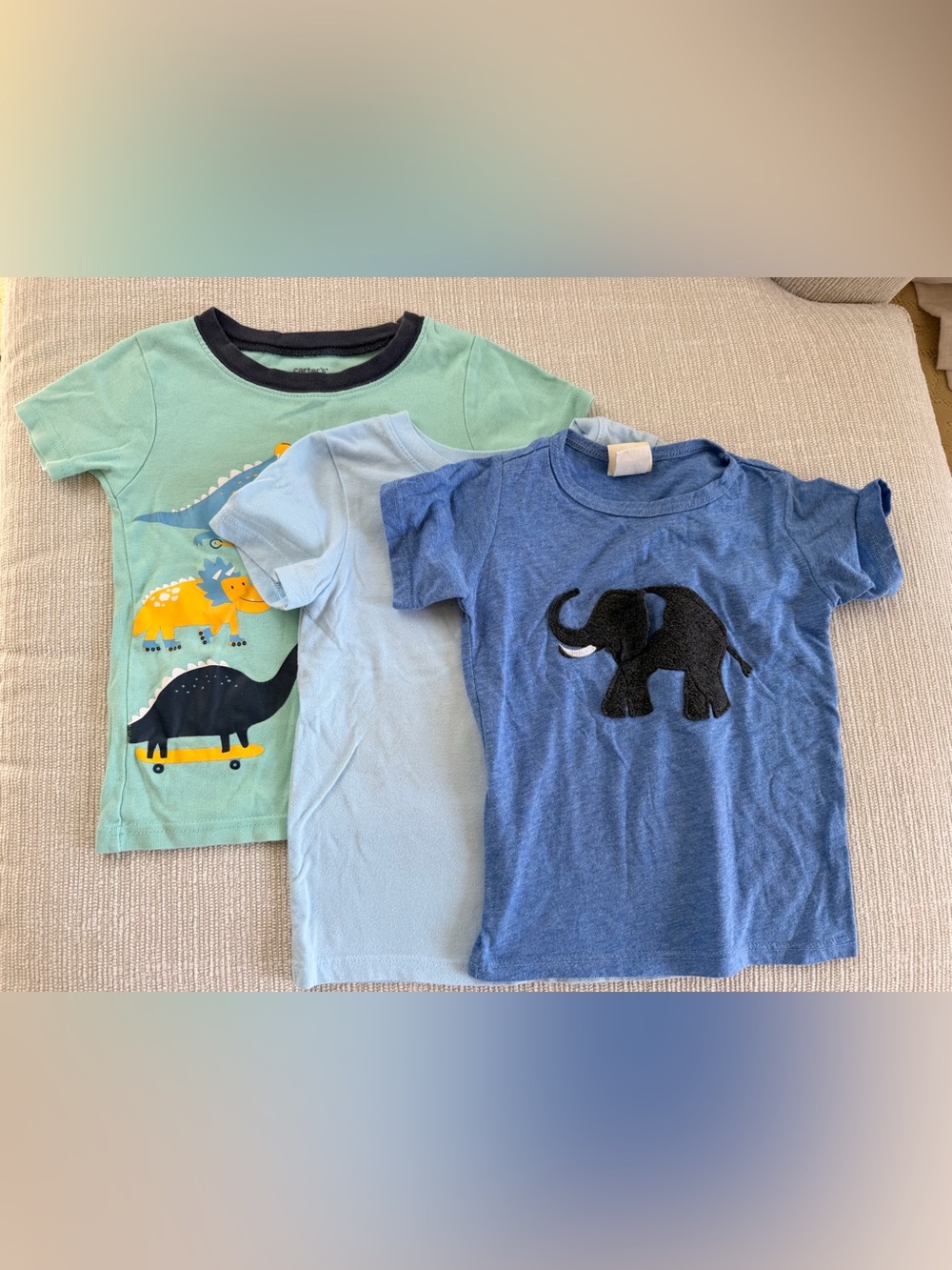 Bundle of boy blue kid’s tshirts 3-4T